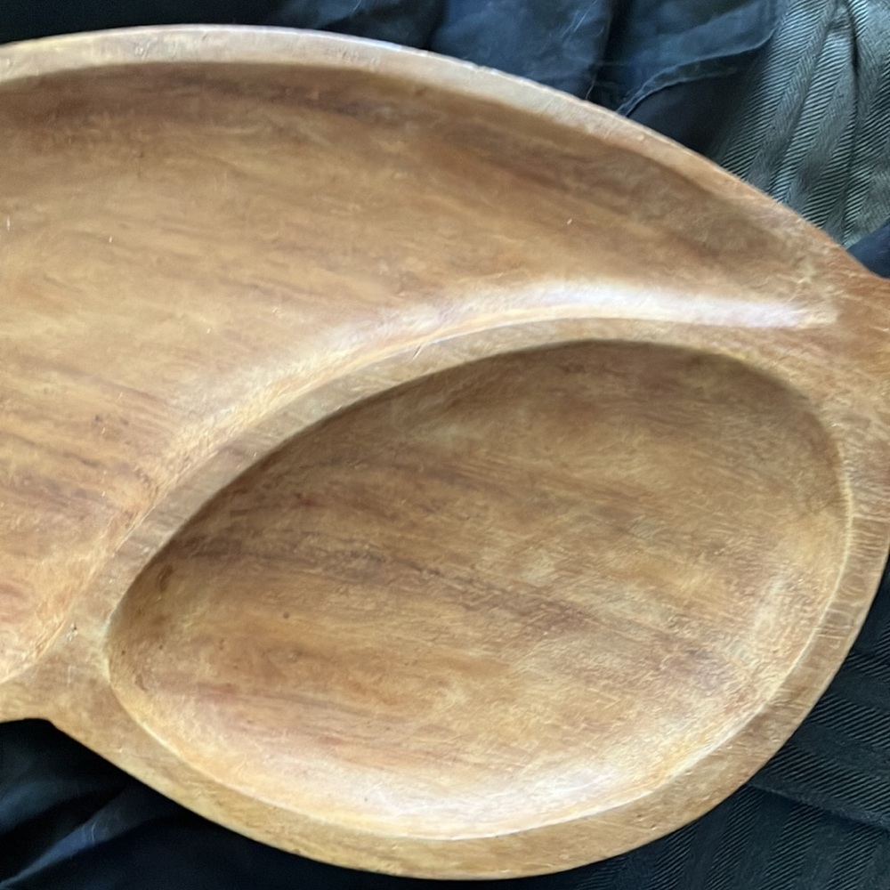 Wooden serving piece 14.5 x 6.5 - Picture 4 of 6